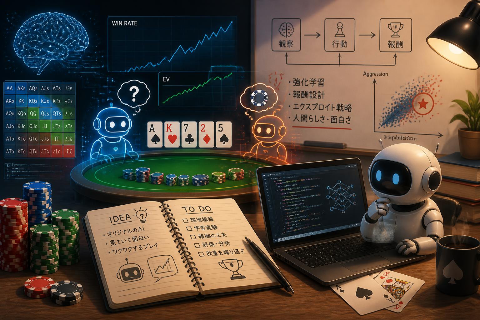 ポーカーAIの開発日記